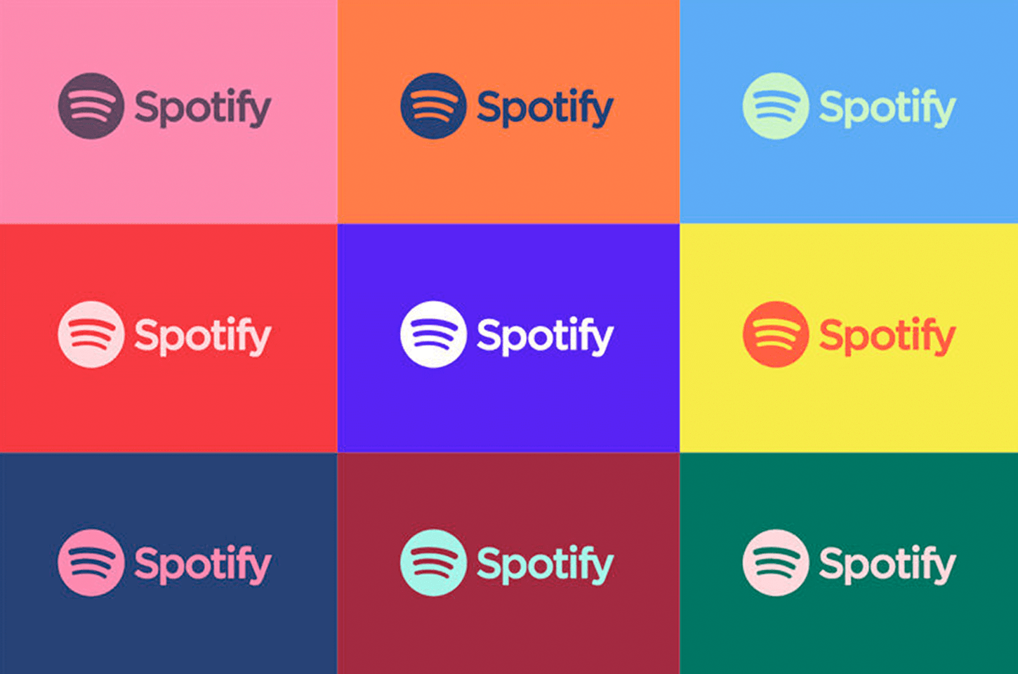 Spotify Rebrand Colours